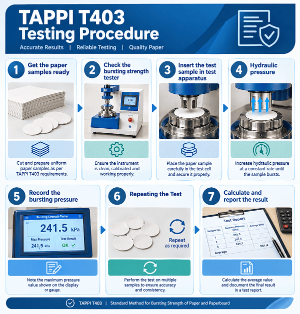 	TAPPI T403 Testing Procedure